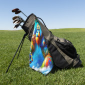 Orangutan Golfhanddoek (Groen)