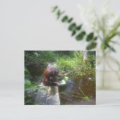 Orangutan in het bos van Borneo Briefkaart (Staand voorkant)