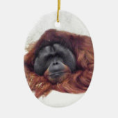 Orangutan Keramisch Ornament (Voorkant)