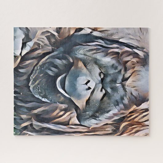 ORANGUTAN LEGPUZZEL (Horizontaal)