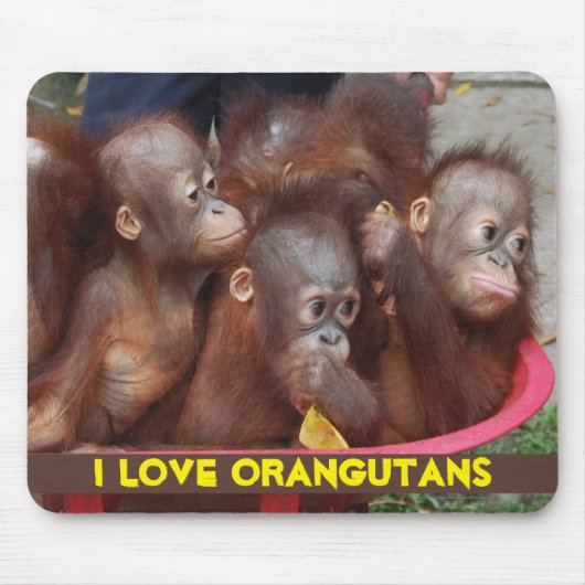 Orangutan Love Muismat (Voorkant)
