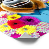 Orangutan met bril, afdrukbare wandkunst poster (Hoek)