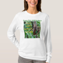 Orangutan Natuur Borneo T-shirt