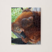 Orangutan Oerwoud Hugs Legpuzzel (Verticaal)