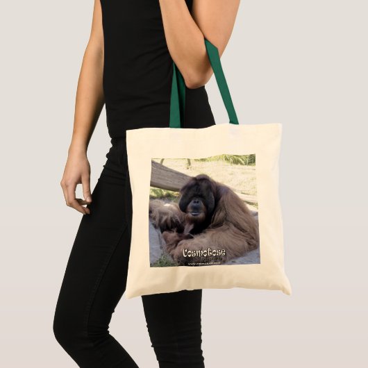Orangutan - Of je afbeelding hier Tote Bag (Voorkant (product))