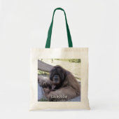 Orangutan - Of je afbeelding hier Tote Bag (Voorkant)