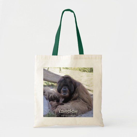 Orangutan - Of je afbeelding hier Tote Bag (Voorkant)