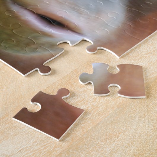 Orangutan op het eiland Borneo Legpuzzel (Zijkant)