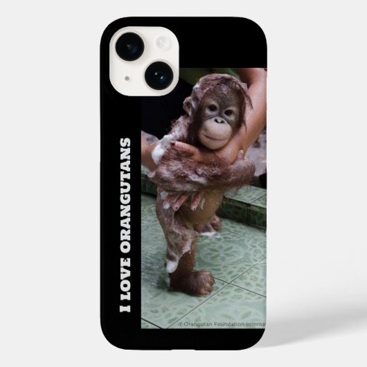 Orangutan Orphan Rescue Case-Mate iPhone Case (Achterkant)