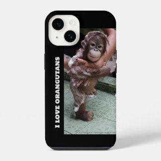 Orangutan Orphan Rescue iPhone 14 Hoesje