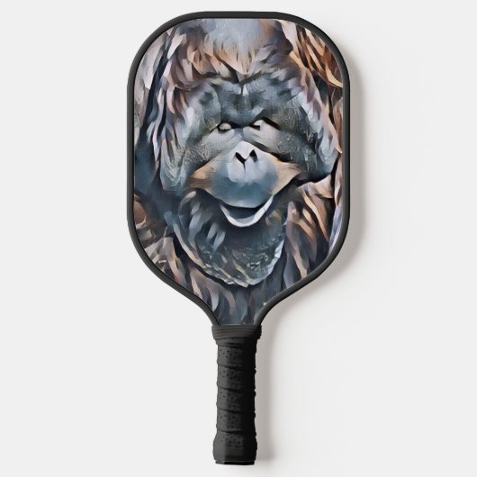 ORANGUTAN PICKLEBALL PADDLE (Achterkant)