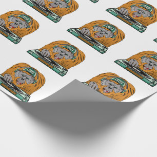 Orangutan Platenspeler Cadeaupapier