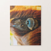 Orangutan Portrait, Jigzaag Puzzle Legpuzzel (Verticaal)