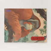 Orangutan, Sage of Trees - Japanese Art Legpuzzel (Horizontaal)