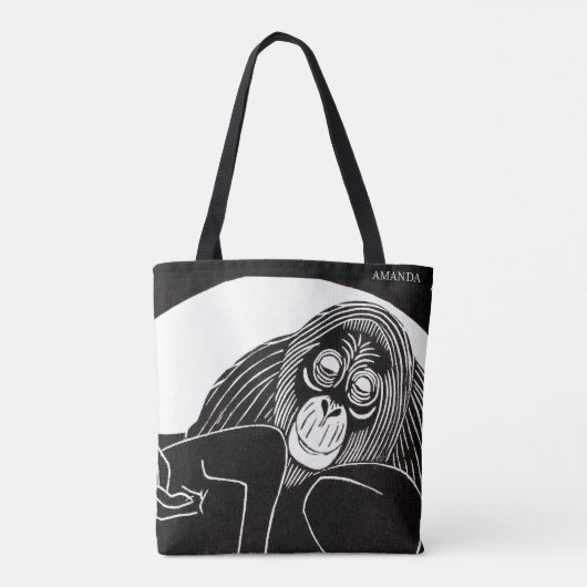 Orangutan – Samuel de Mesquita Personalized Tote Bag (Achterkant)