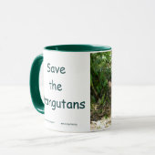 Orangutan Save Great Apes Mok (Voorkant links)
