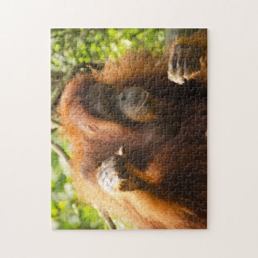 Orangutan Singapore Zoo . Legpuzzel (Verticaal)