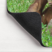 Orangutan Sitting Portrait Mousepad Muismat (Hoek)