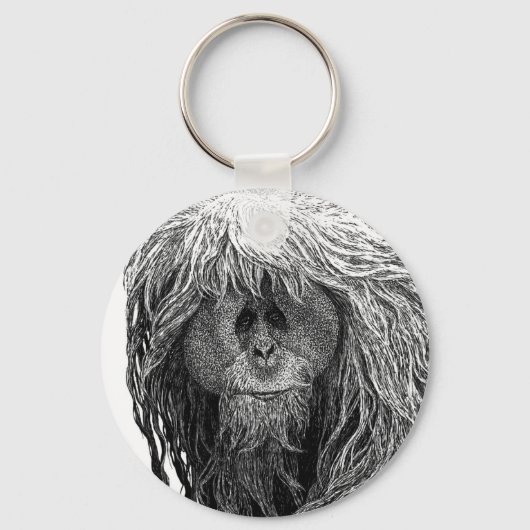 Orangutan Sleutelhanger (Voorkant)