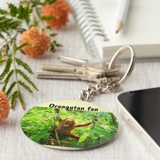 Orangutan Sleutelhanger (Zijkant)