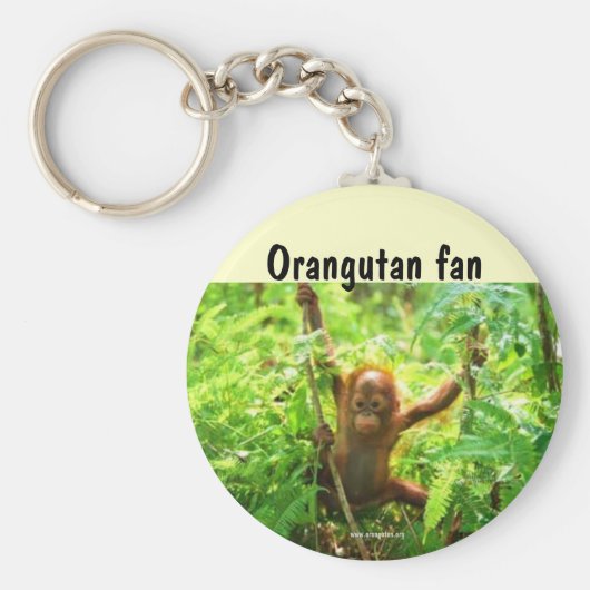 Orangutan Sleutelhanger (Voorkant)