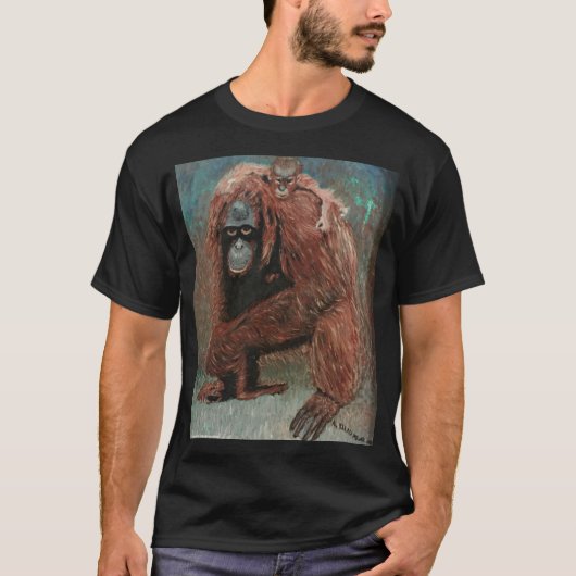 Orangutan. T-shirt (Voorkant)