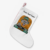 Orangutan Vinyl Record Kleine Kerstsok (Voorkant (Hangend))