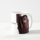 Orangutanen in de Mok van Borneo Coffee (Voorkant rechts)