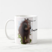 Orangutanen in de Mok van Borneo Coffee (Links)