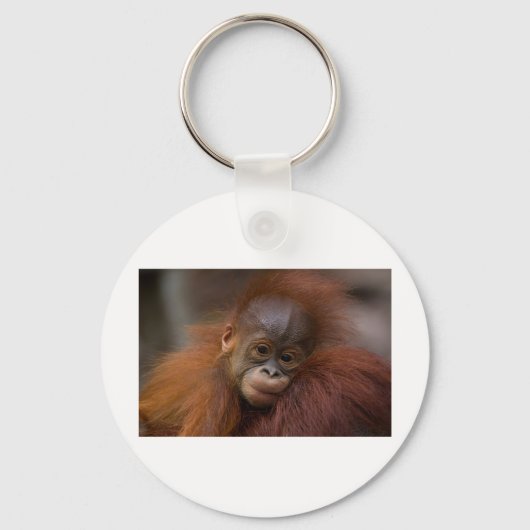 Orangutang baby sleutelhanger (Voorkant)