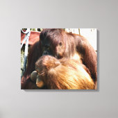 ORANGUTANS CANVAS AFDRUK (Voorkant)