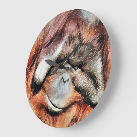 ORANGUTANS GROTE KLOK (Hoek)