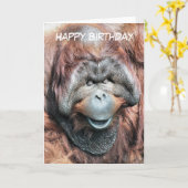 ORANGUTANS KAART (Gele Bloem)