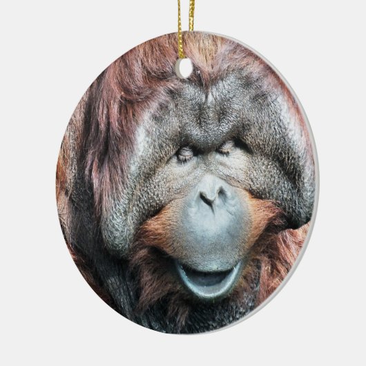 ORANGUTANS KERAMISCH ORNAMENT (Links)