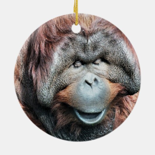 ORANGUTANS KERAMISCH ORNAMENT (Achterkant)