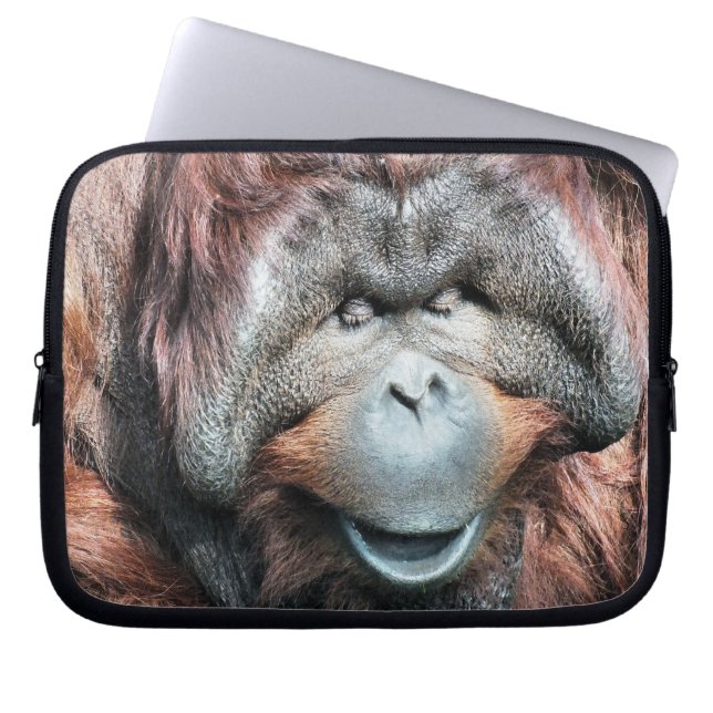 ORANGUTANS LAPTOP SLEEVE (Voorkant)