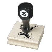 Orangutans Monkey Ape Safari Oerwoud Dieren Rubberstempel (Stempel)