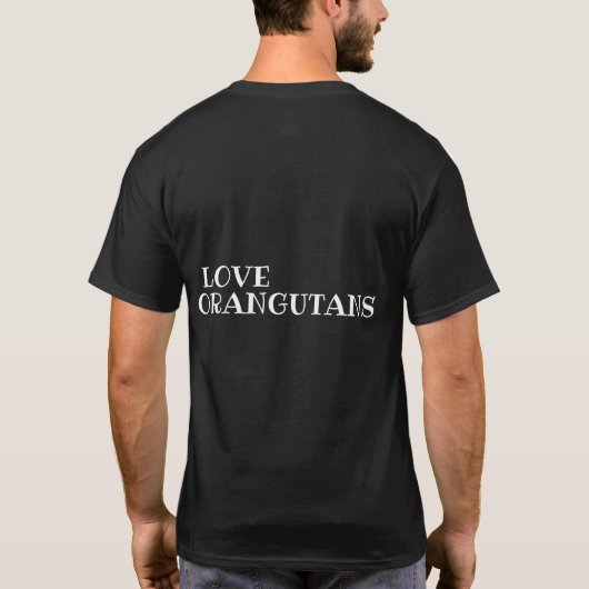 ORANGUTANS T-SHIRT (Achterkant)