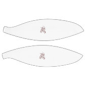 Orangy Red decorative Design Basketbal (Panelen)