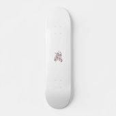 Orangy Red decorative Design Persoonlijk Skateboard (Voorkant)