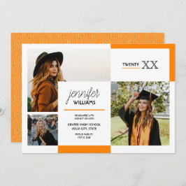 Oranje 3 Aankondiging Afstuderen foto's