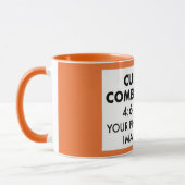 Oranje 4:6 Fotolijst Custom Combo Mok (Links)