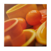 Oranje 4x4 Fiesta Tile-software Tegeltje (Voorkant)