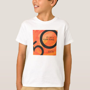 Oranje 50 decennium van de geboorte t-shirt