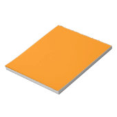 Oranje 5,5-inch x 6-inch Notitieblok - 40 pagina's (Linkerzijde)