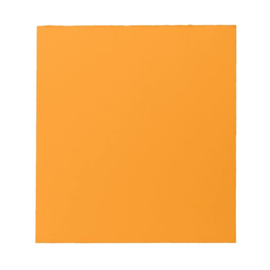 Oranje 5,5-inch x 6-inch Notitieblok - 40 pagina's (Voorkant)