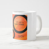 Oranje 60 decennium van de geboorte grote koffiekop (Voorkant rechts)