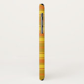 Oranje 70 jaar styling-vierkantjes Case-Mate iPhone case (Achterkant/links)