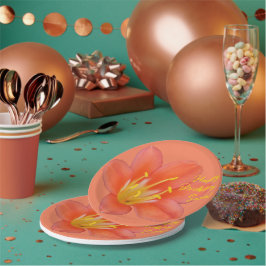 Oranje aanloopfoto | Papieren Bordje