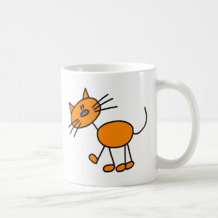 Oranje aanvinder Cat-Mok Koffiemok